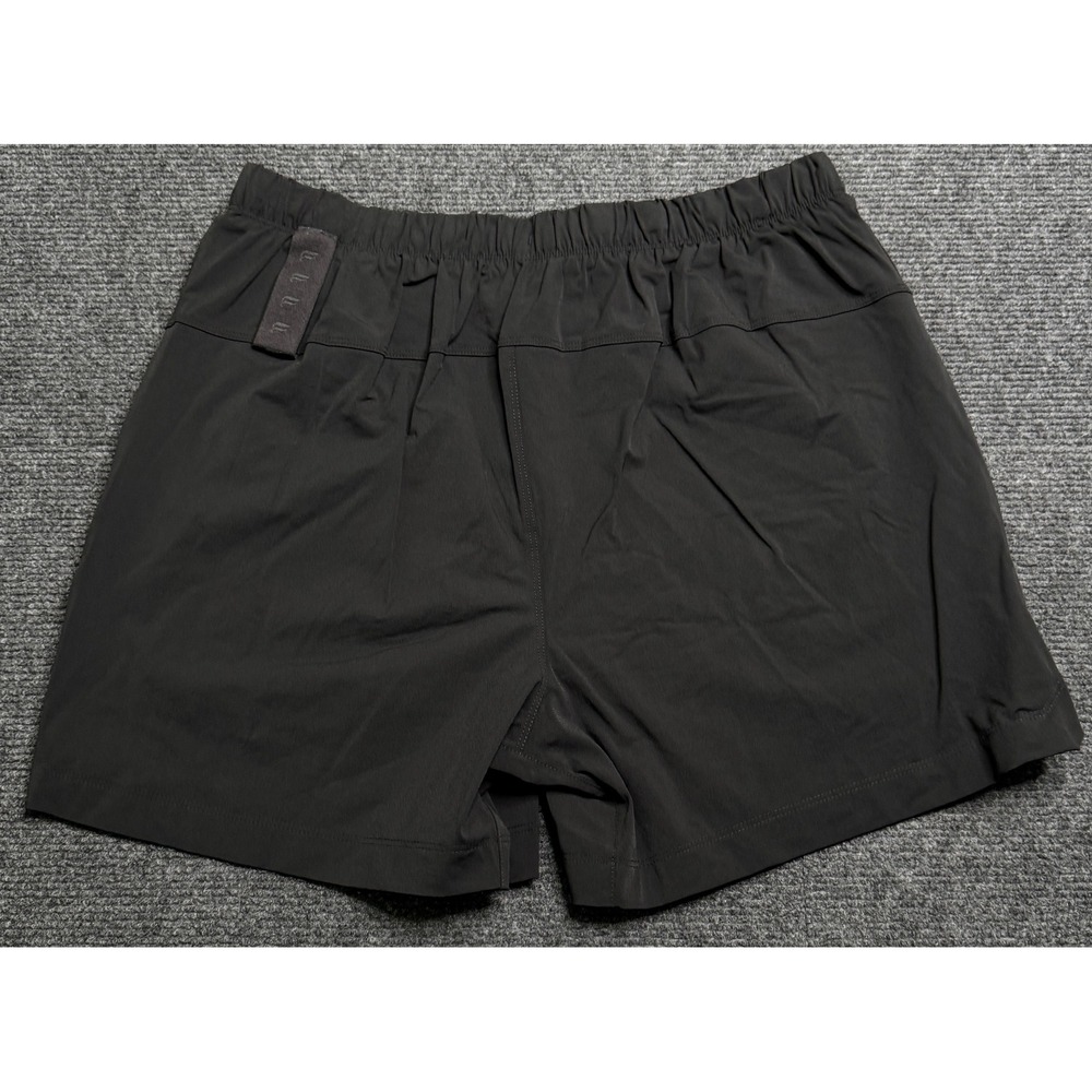 NWT Fabletics The 5" One Short Lined Black Athletic Training Mens Medium Gym - Picture 4 of 6